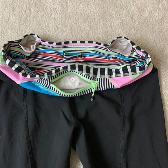 LULULEMON RUN:  Inspire II Crop legging, size 6 - Picture 12 of 13